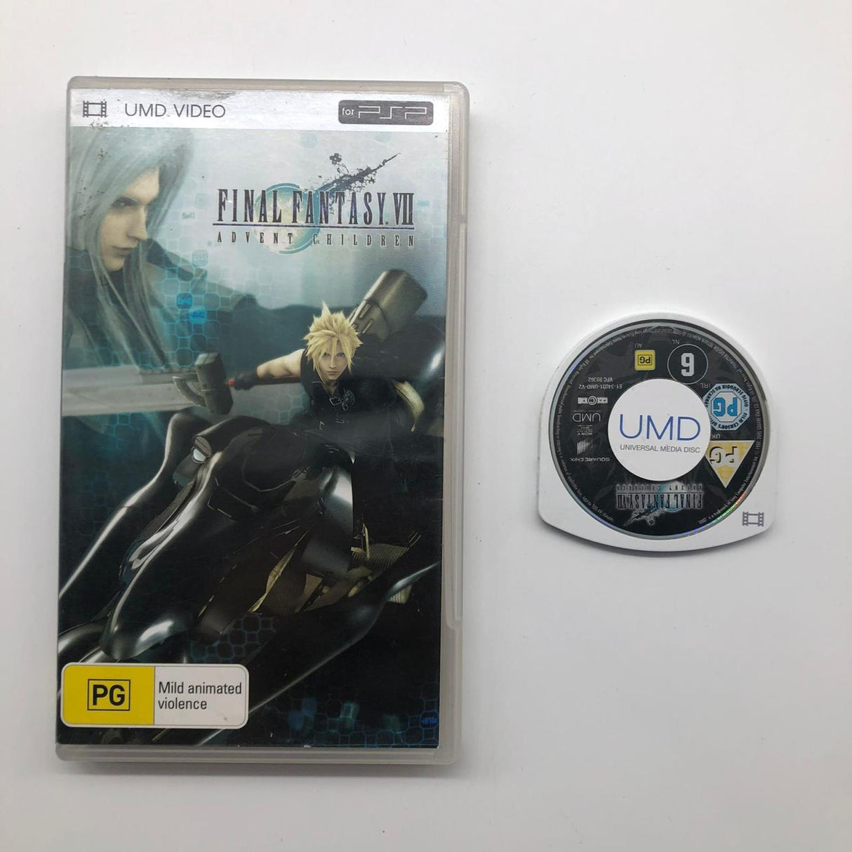 Final Fantasy VII Advent Children PSP Playstation Portable UMD Video Movie