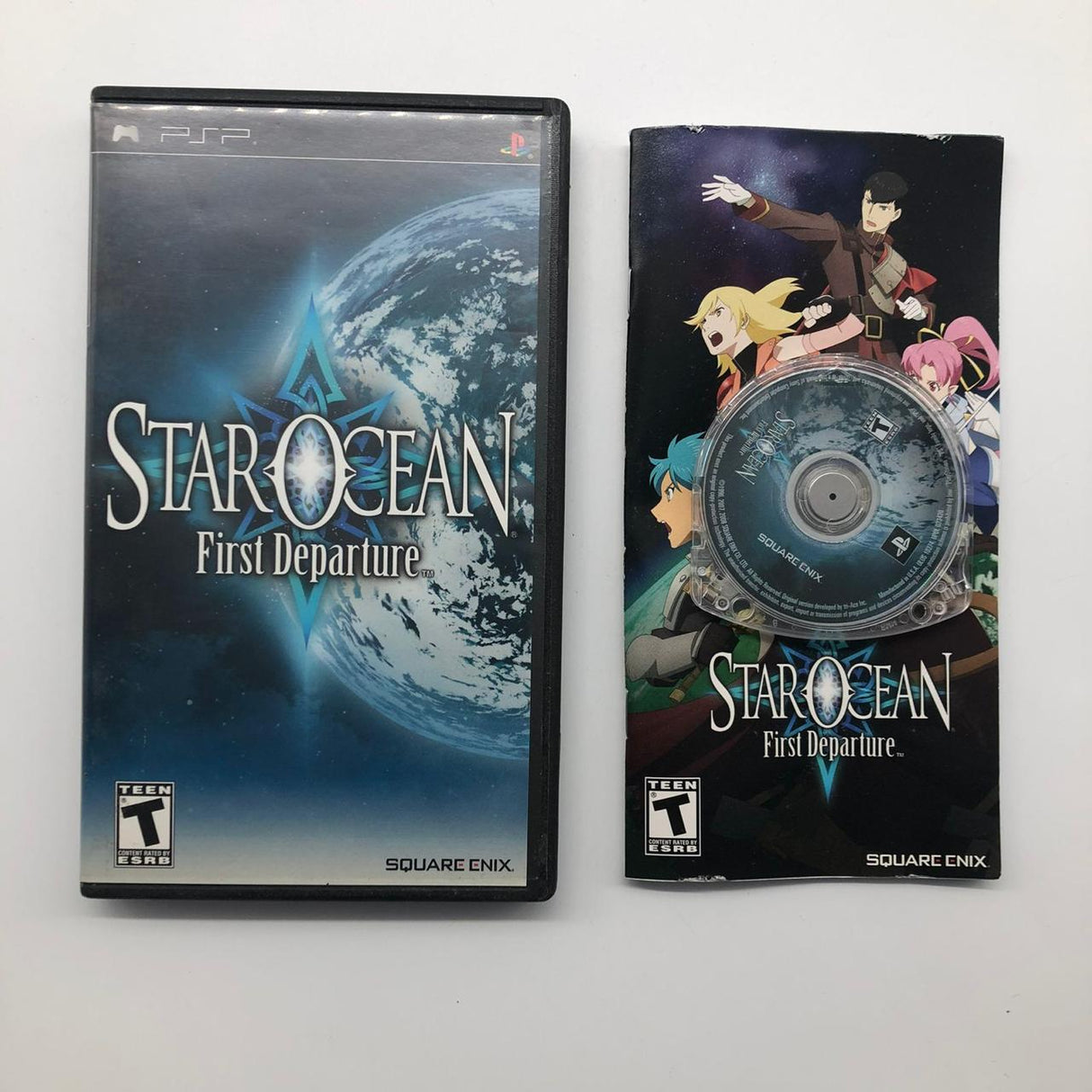 Star Ocean First Departure PSP Playstation Portable Game + Manual