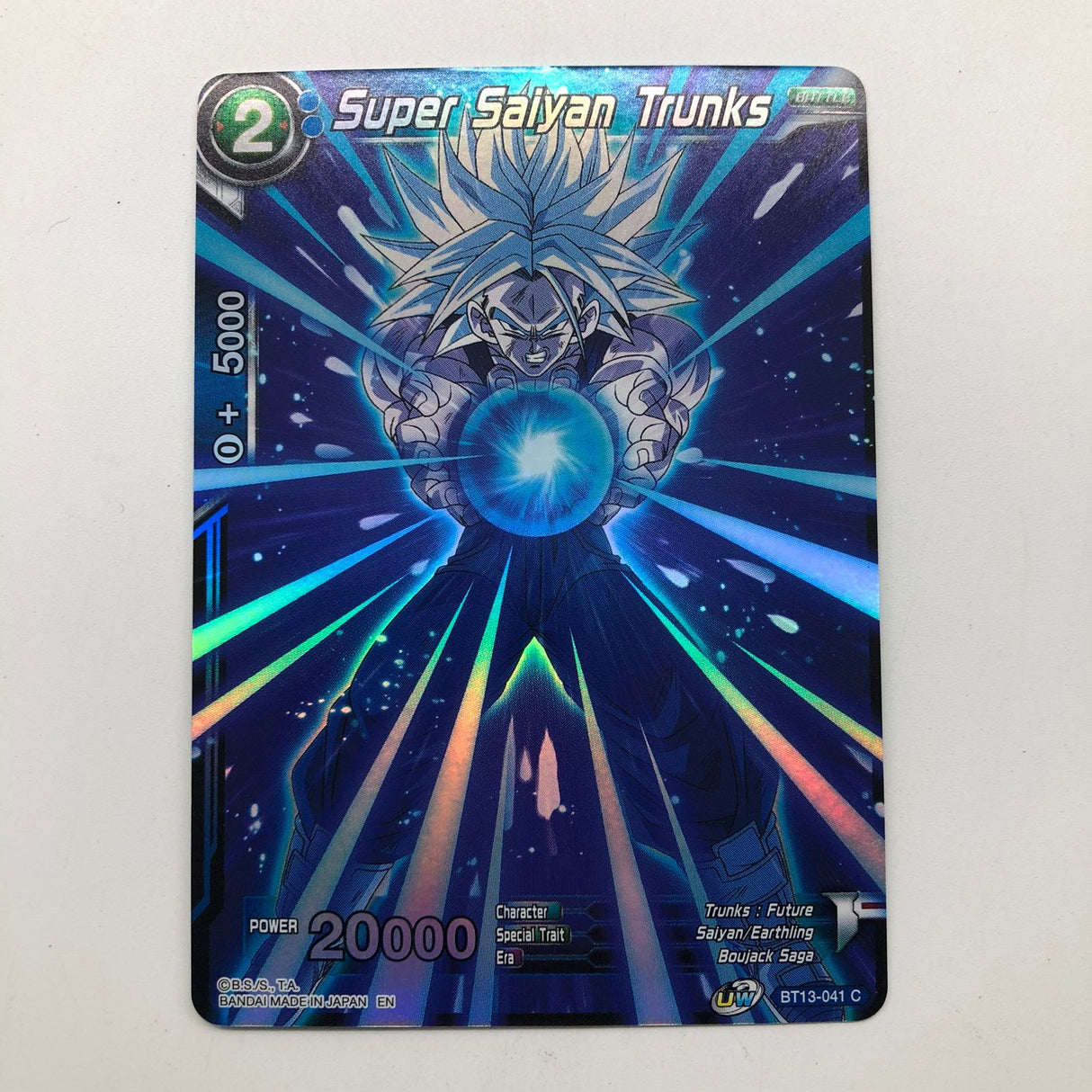 Super Saiyan Trunks BT13-041 Dragon Ball Super Card