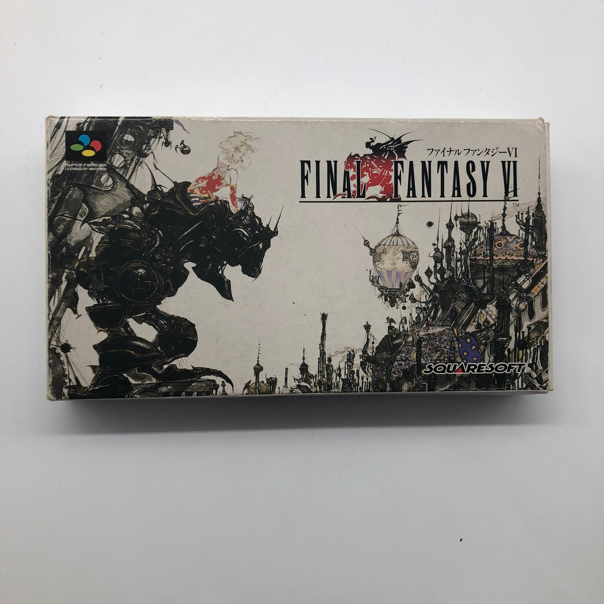 Final Fantasy VI Nintendo Super Famicom NES Game NTSC-J Boxed