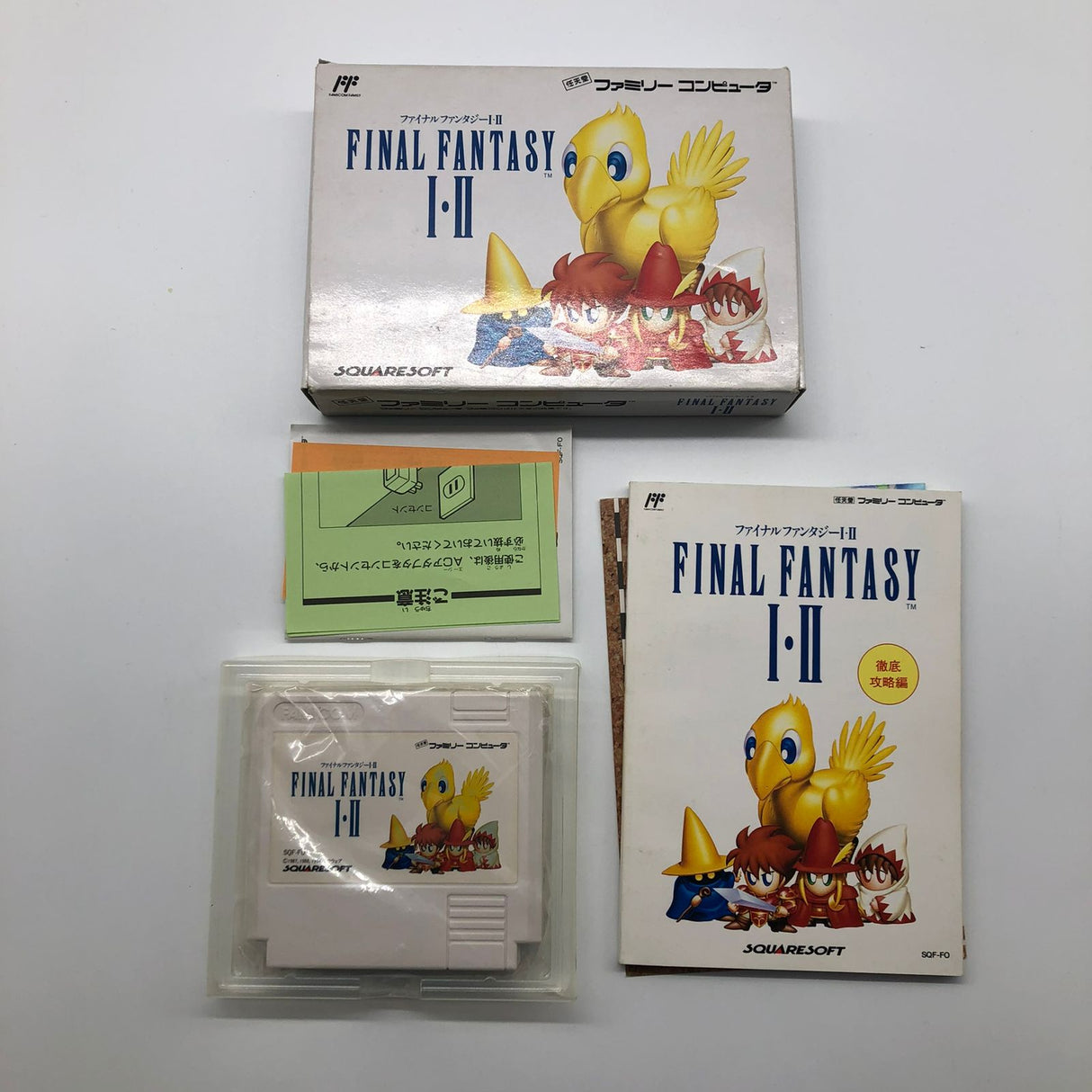 Final Fantasy I.II Nintendo Super Famicom NES Game NTSC-J Boxed