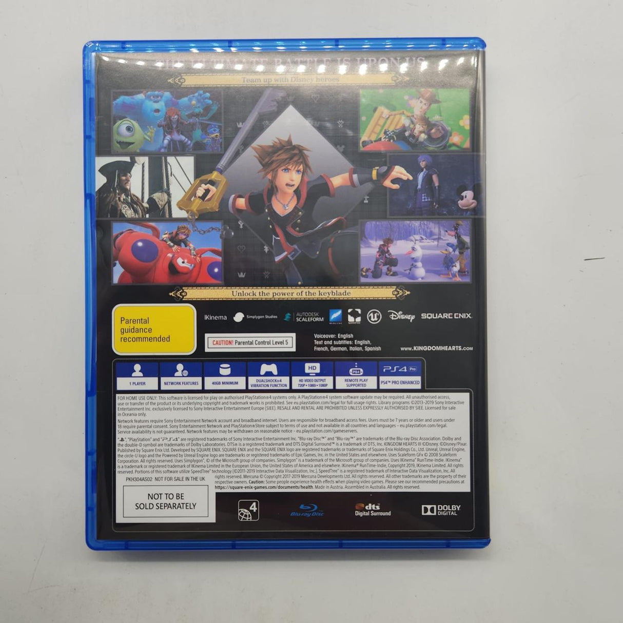 Kingdom Hearts 3 III PS4 Playstation 4 Game Deluxe Edition