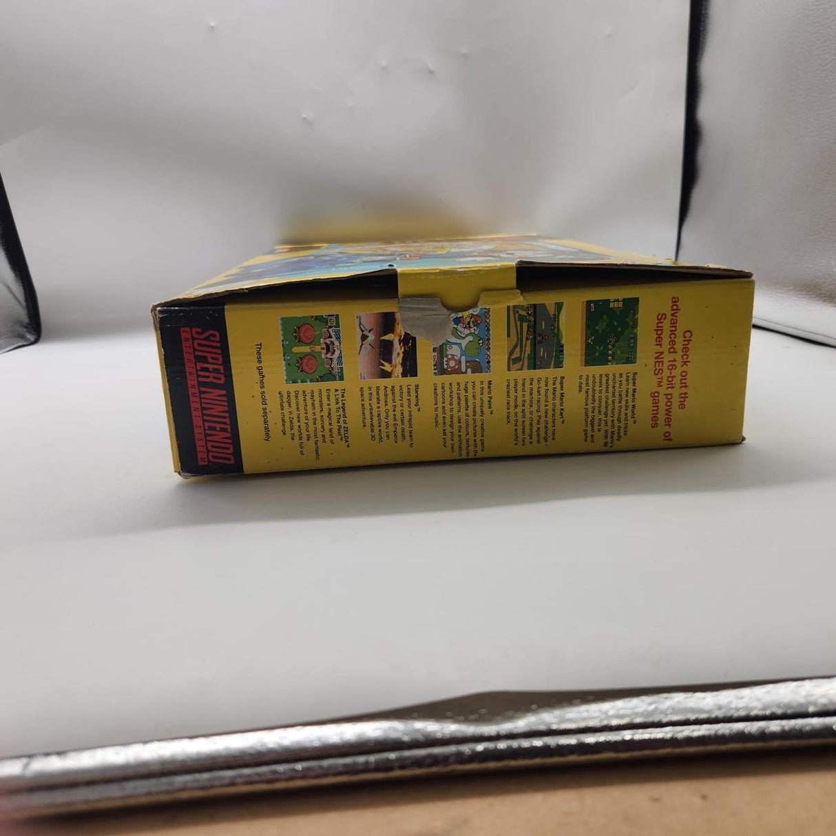 SNES Super Nintendo Entertainment System Super Mario All Stars Edition PAL Version Console Boxed