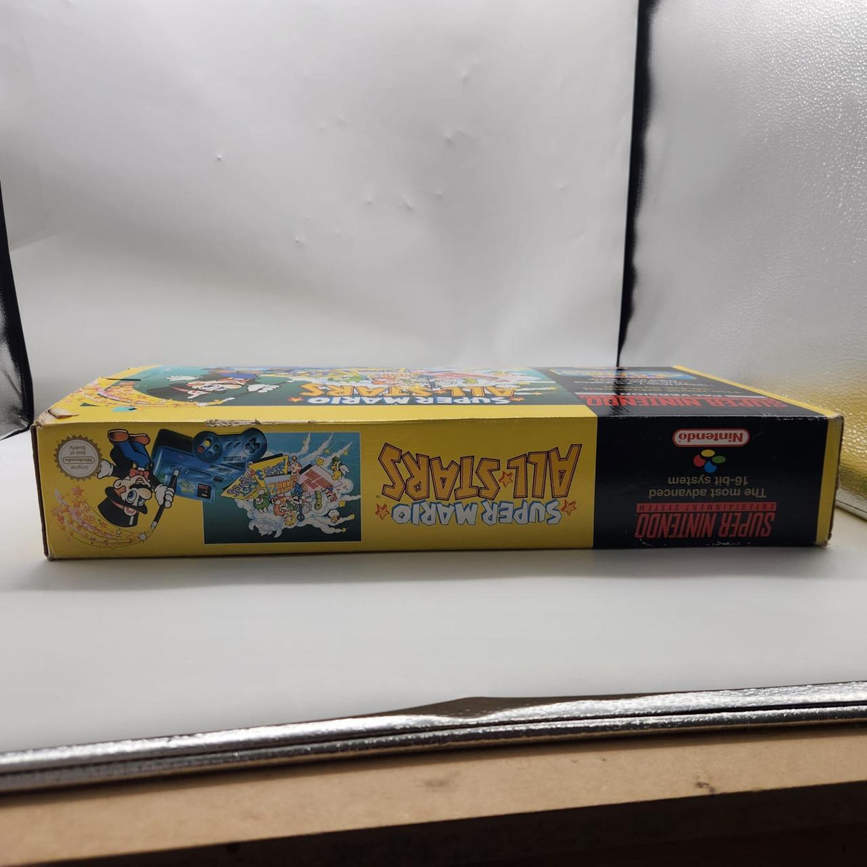 SNES Super Nintendo Entertainment System Super Mario All Stars Edition PAL Version Console Boxed