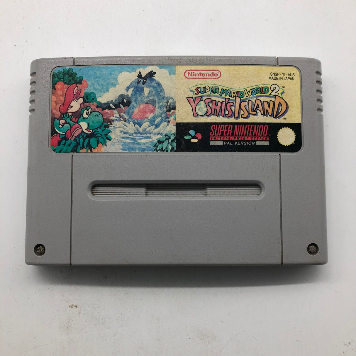Super Mario 2 Yoshi's Island Super Nintendo SNES Cartridge PAL