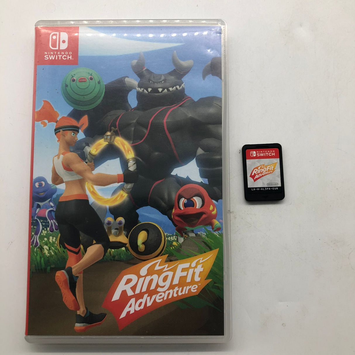 RingFit Adventure Nintendo Switch Game + Fit Ring Round Controller