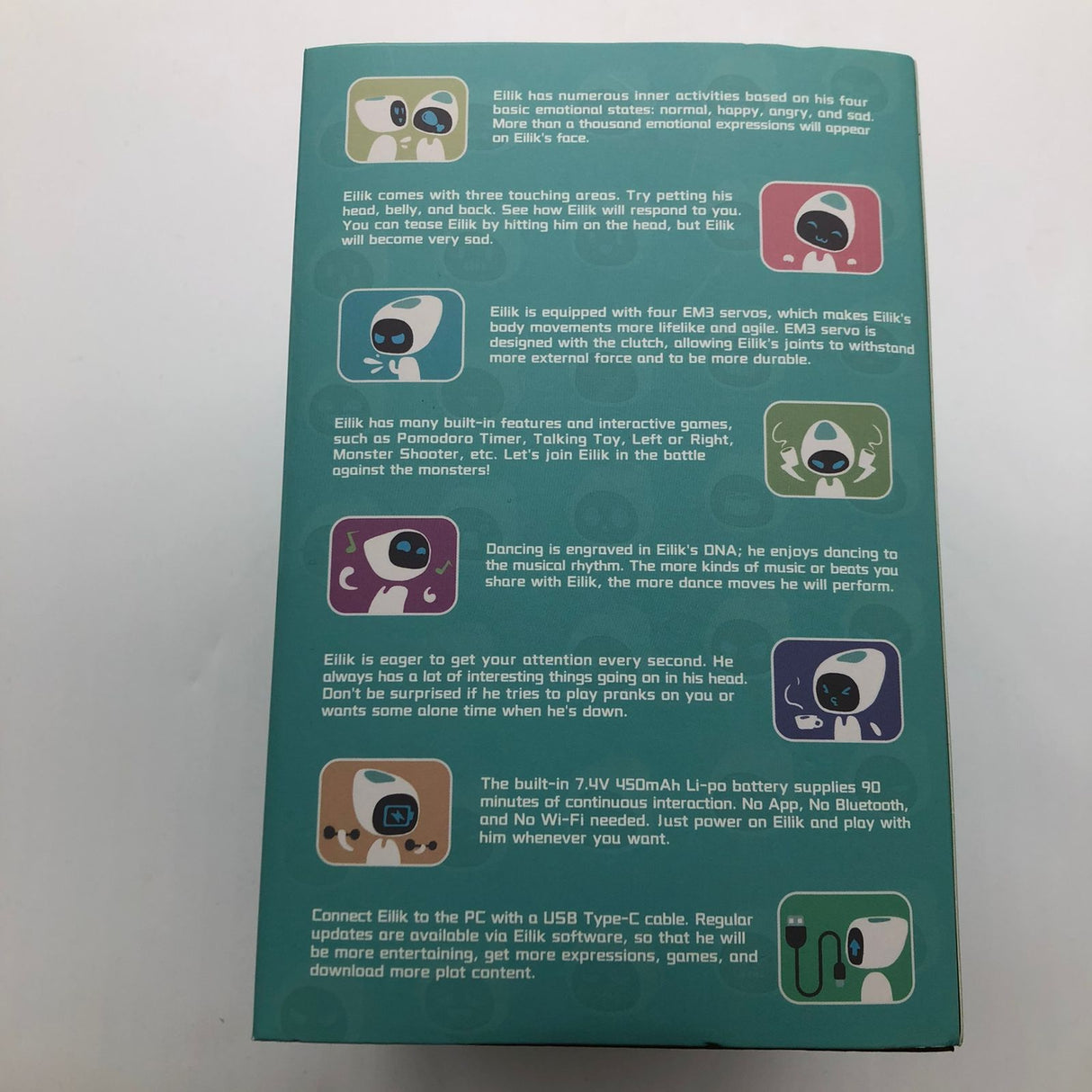 Eilik Alittle Desktop Companion Bot Energize Lab Boxed