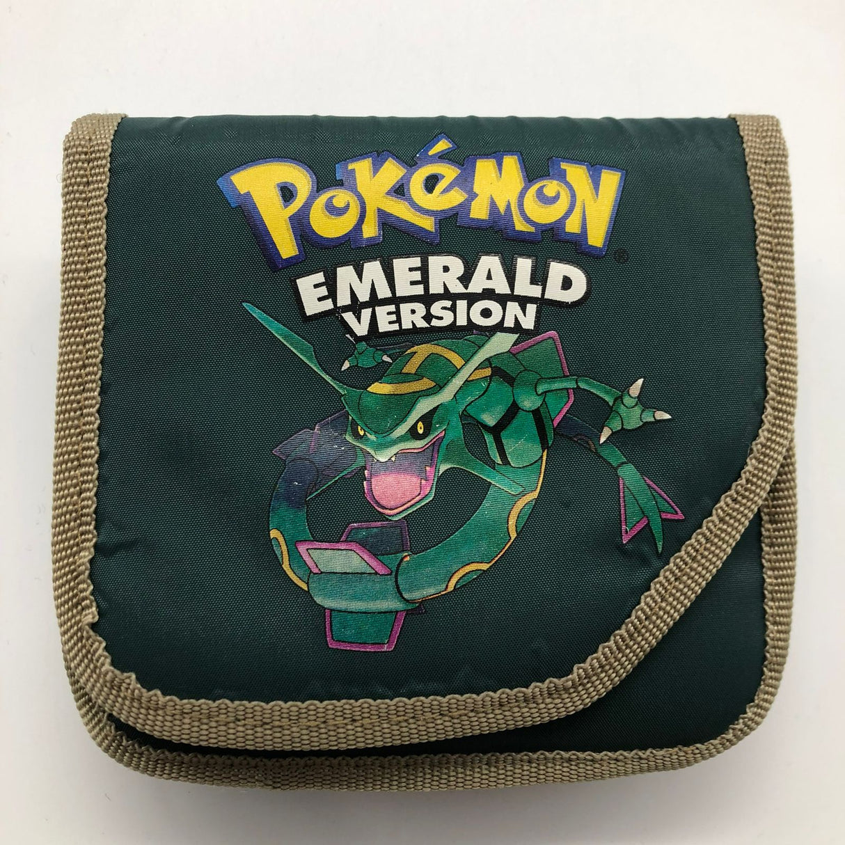 Gameboy Advance SP Carry Case Pokemon Emerald Version Rayquaza