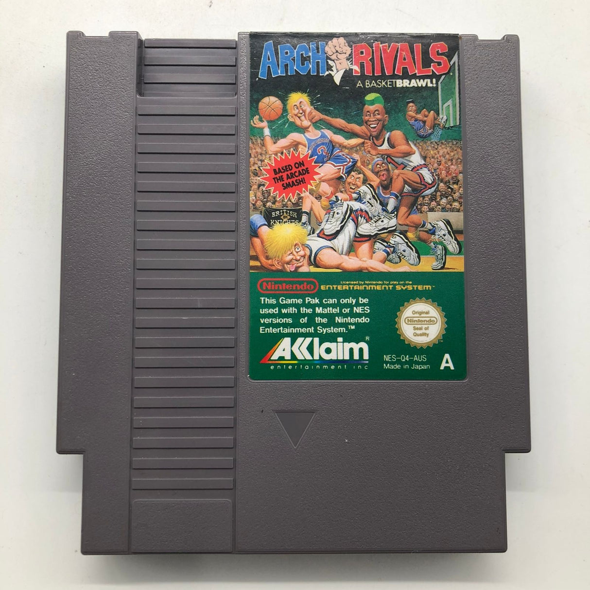 Arch Rivals Nintendo Entertainment System NES Game PAL