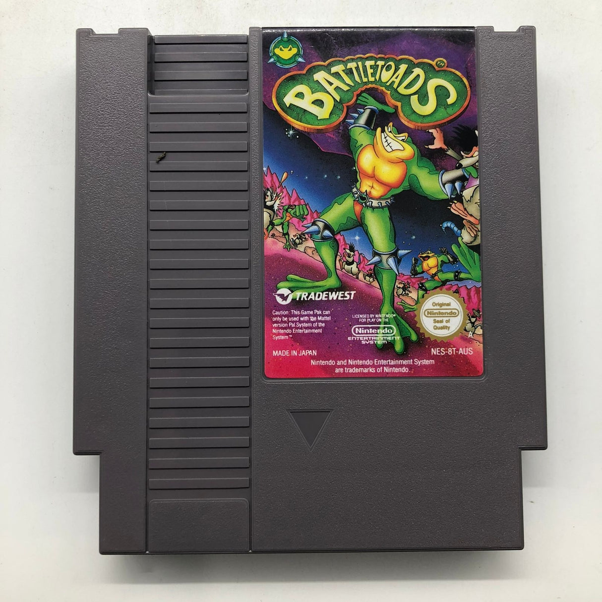 Battletoads Nintendo Entertainment System NES Game PAL