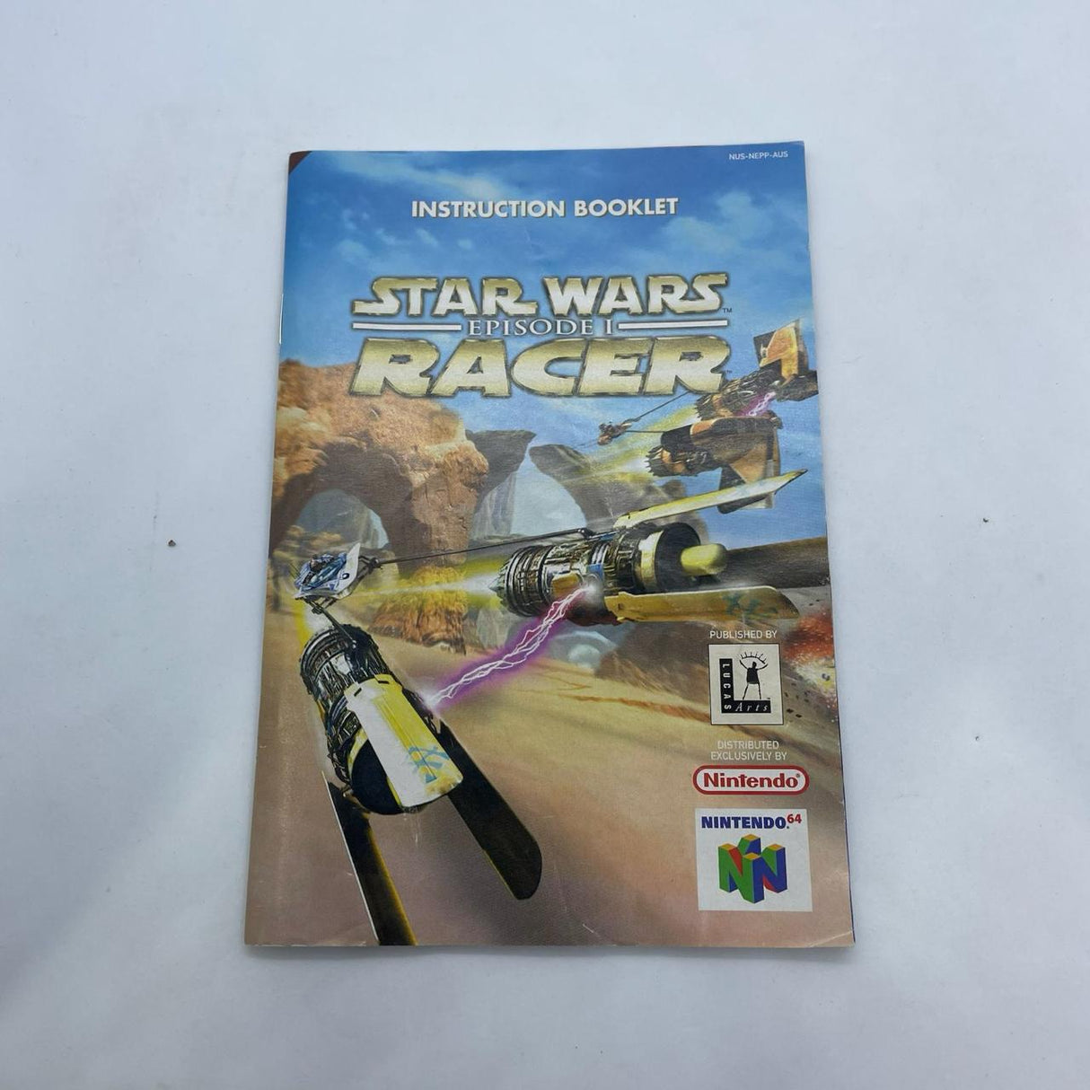 Star Wars Episodes 1 Racer Nintendo 64 N64 Game PAL Boxed