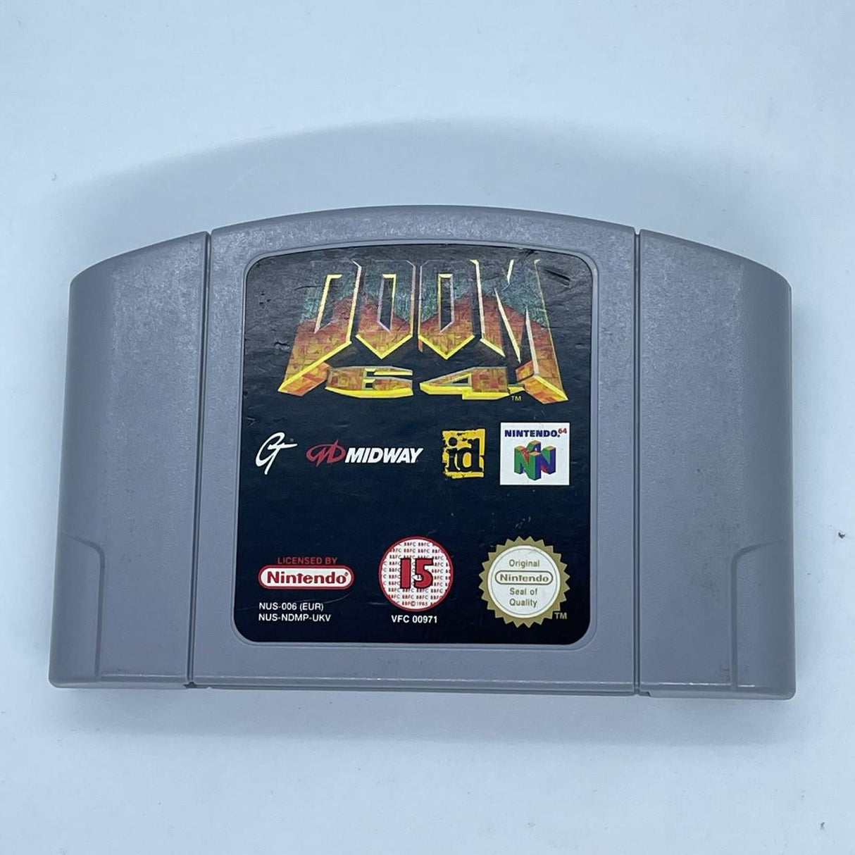 Doom 64 Nintendo 64 N64 Game Cartridge PAL