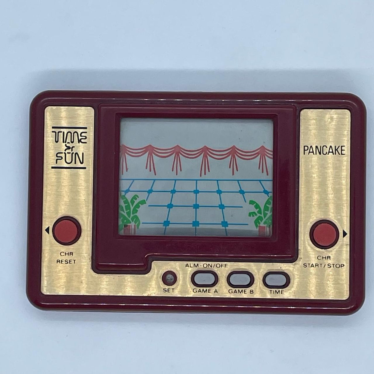 V-techTime & Fun Pancake 1981 Handheld Game Console