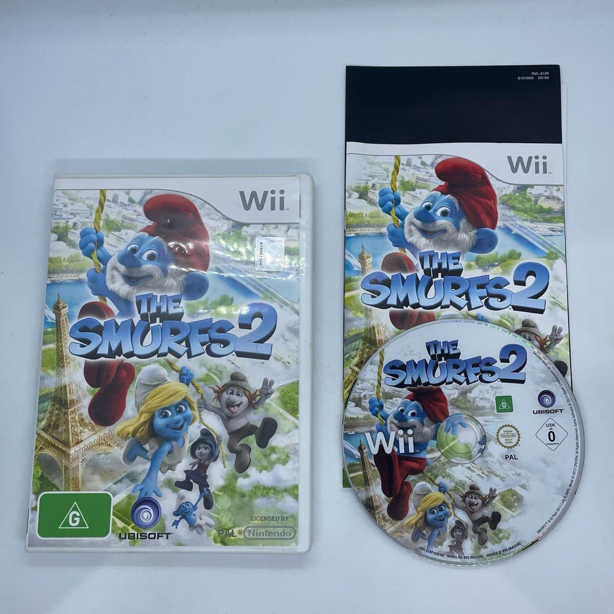 The Smurfs 2 Nintendo Wii Game + Manual PAL