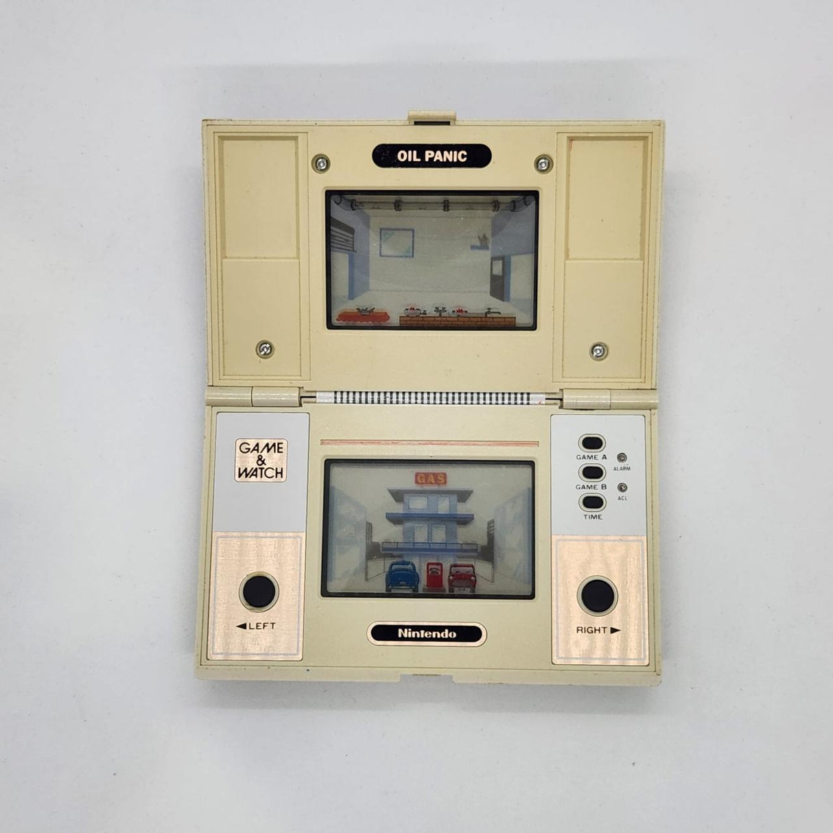 Game & Watch Oil Panic Multi Screen Handheld Console
