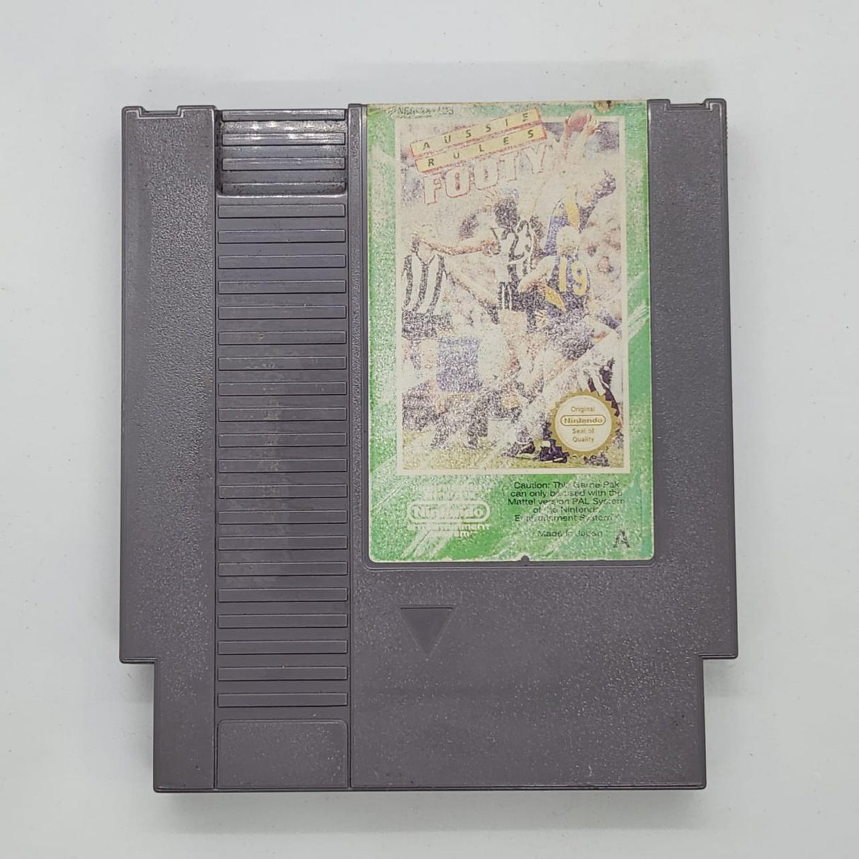 Aussie Rules Footy Nintendo Entertainment System NES Game PAL
