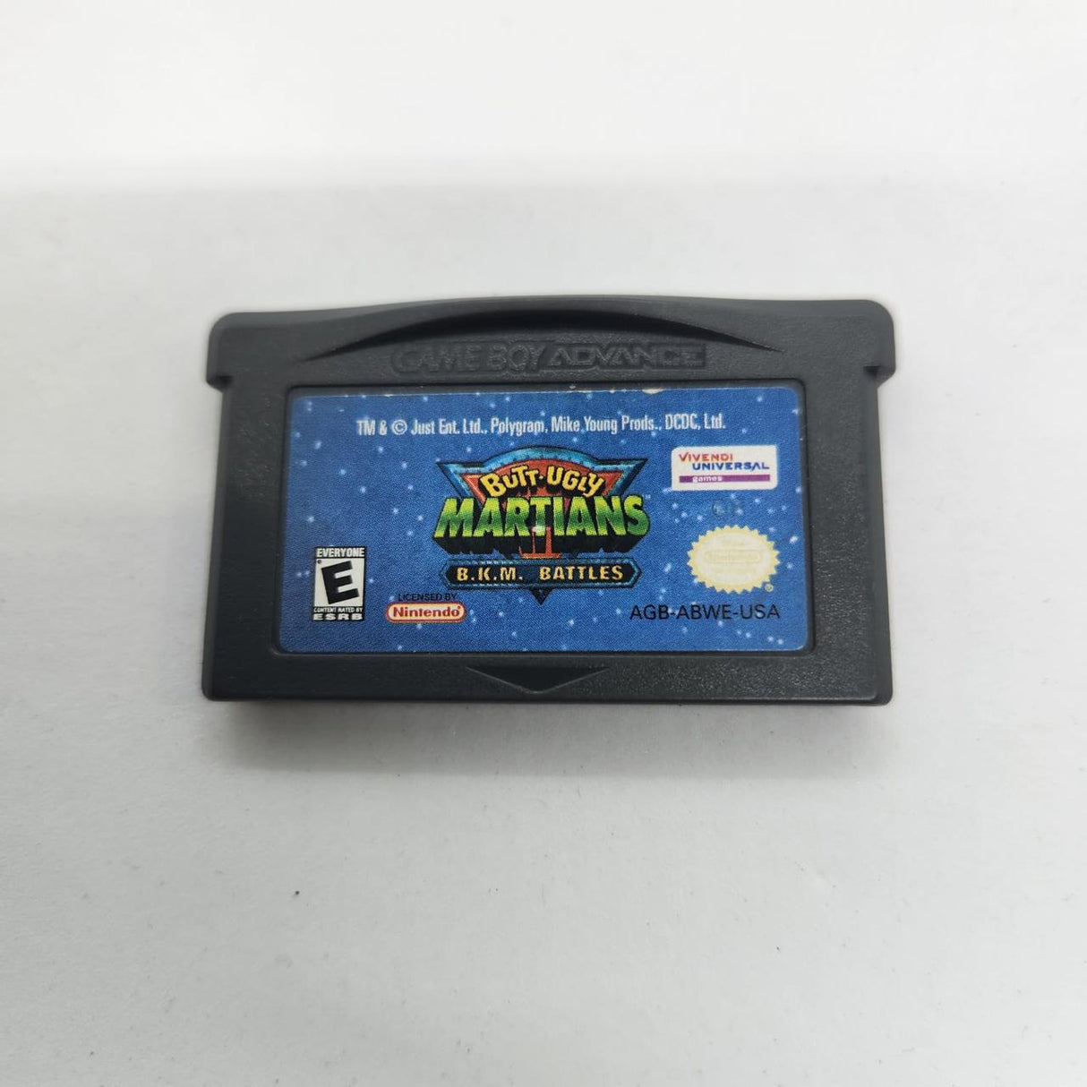 Butt.Ugly Martians Nintendo Gameboy Advance GBA Game Cartridge