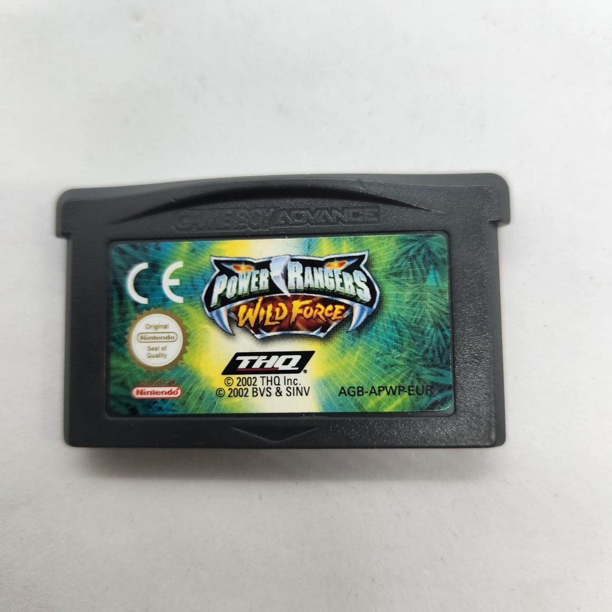 Power Rangers Wild Force Nintendo Gameboy Advance GBA Game Cartridge