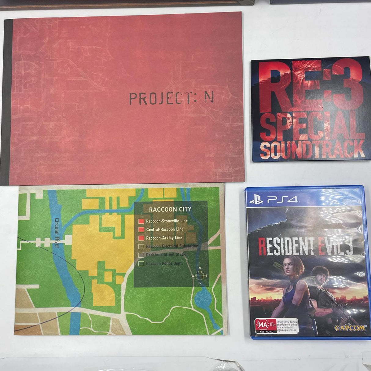 Resident Evil 3 Playstation 4 PS4 Collector's Edition Boxed