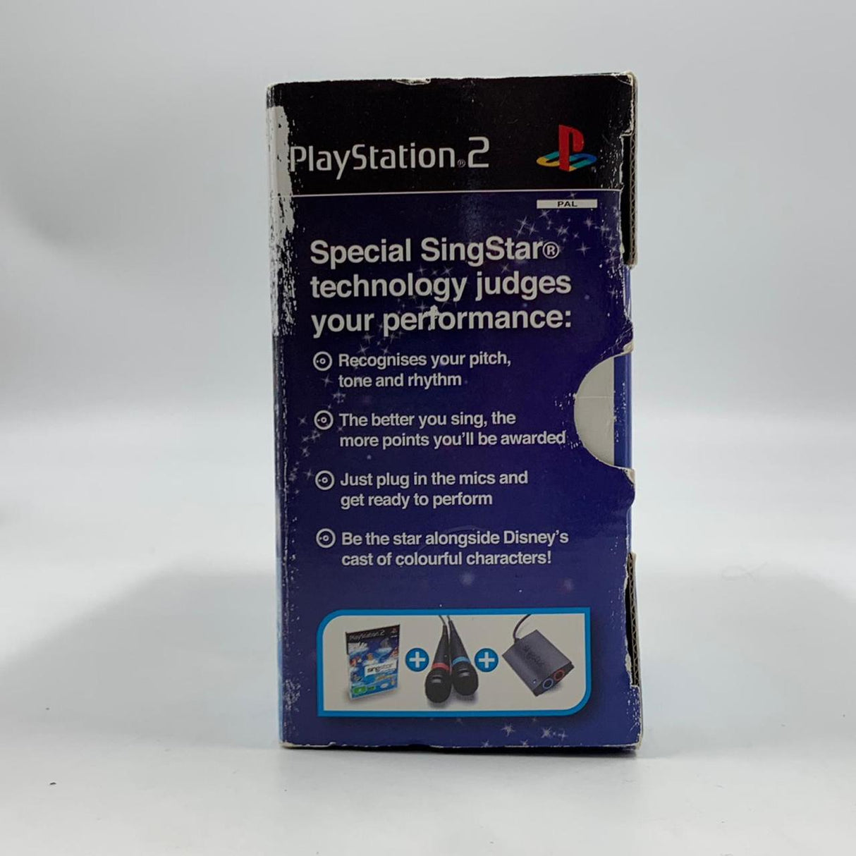 Sing Star Sing A Long With Disney Playstation 2 PS2 Game Boxed PAL