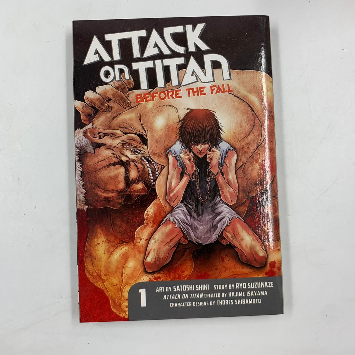 Attack On Titan Before The Fall 1 by Ryo Suzukaze Paperback Book