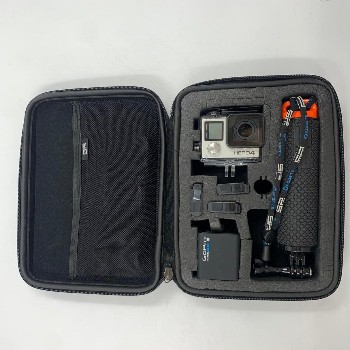 GOPro Hero 4 Action Camera With SP Pov Case complete Accessories