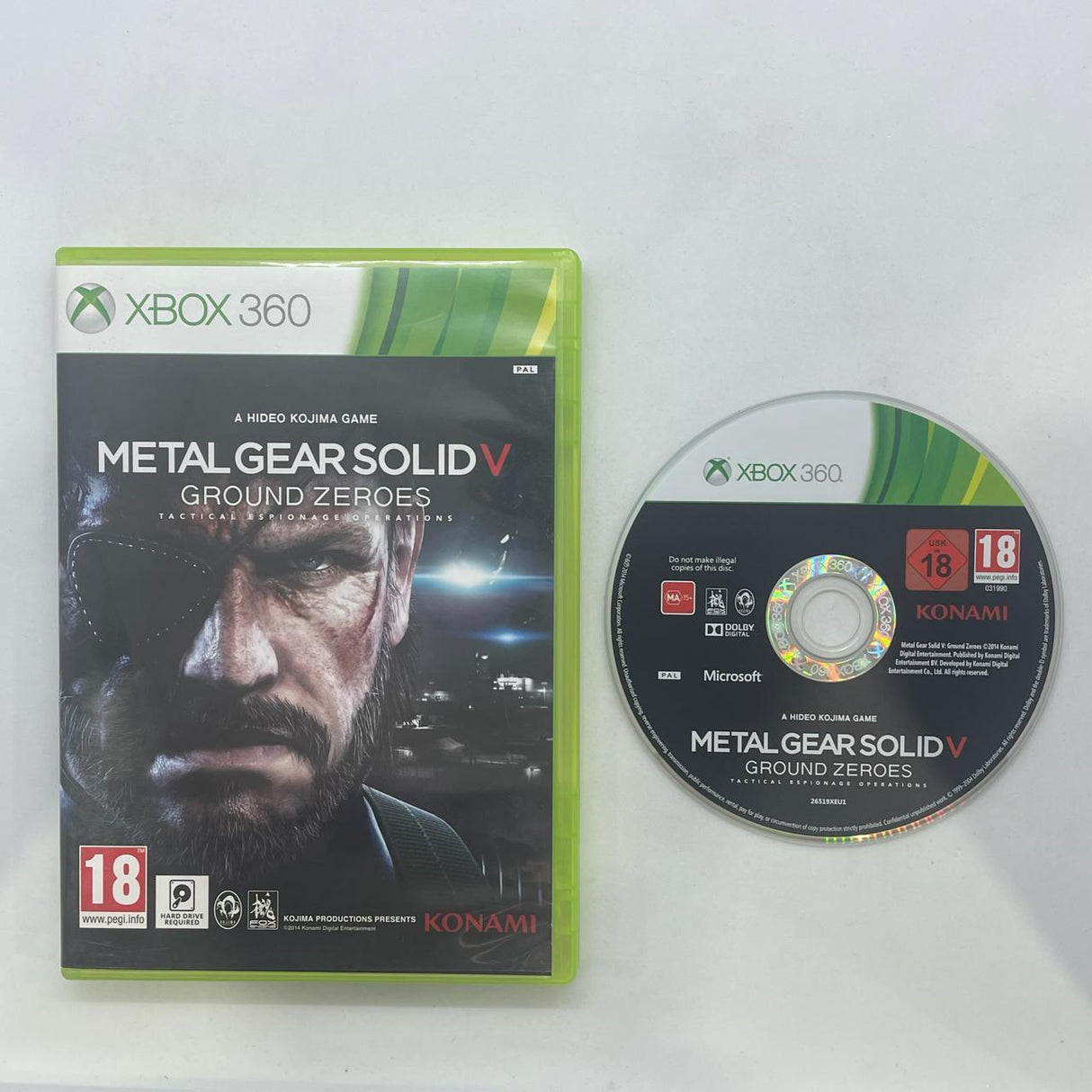 Metal Gear Solid V Xbox 360 Game PAL