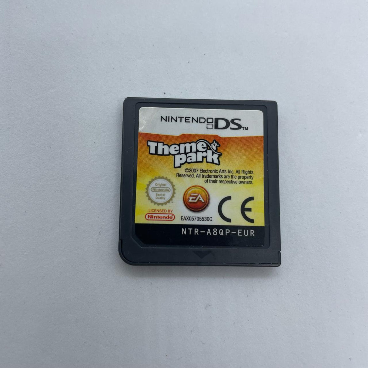 Theme Park Nintendo DS Game Cartridge