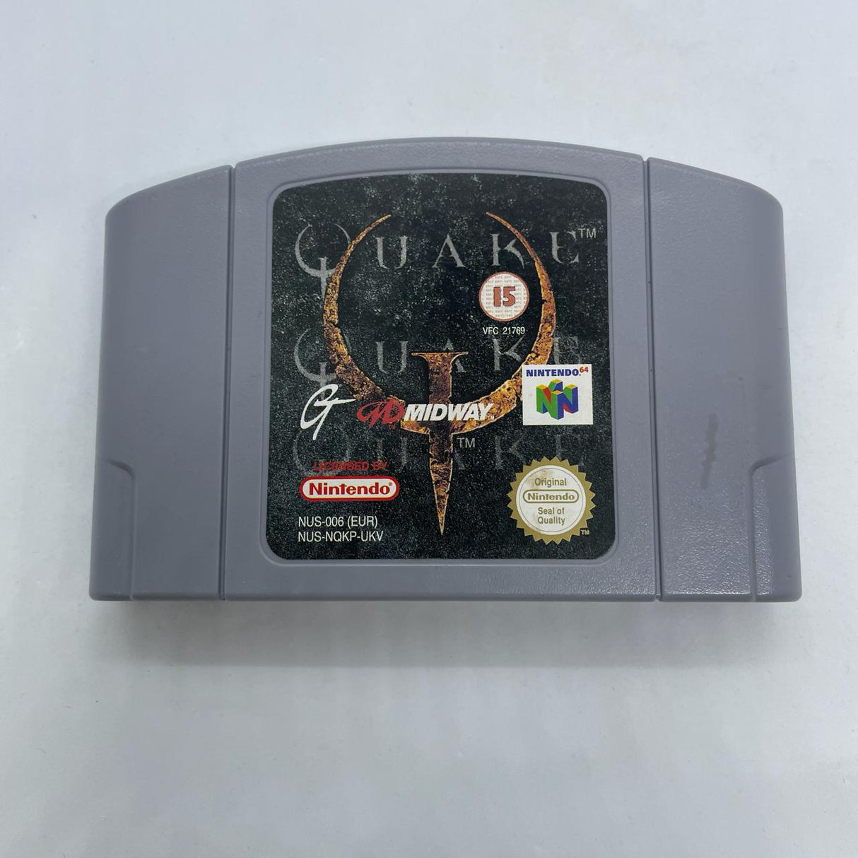 Quake Nintendo 64 N64 Game Cartridge PAL