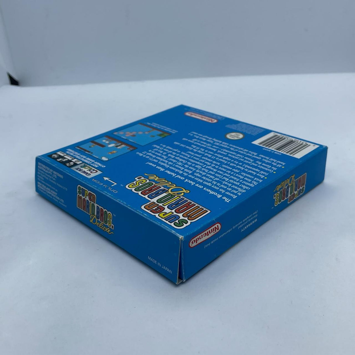 Super Mario Bros. Deluxe Gameboy Color / Colour Compete Boxed