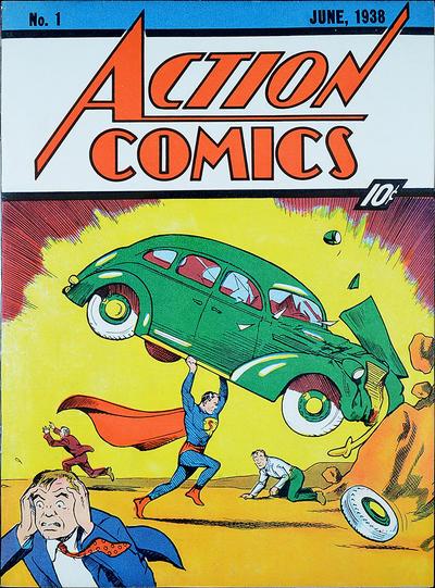 Superman Action Comics #1 1938 Comic Book