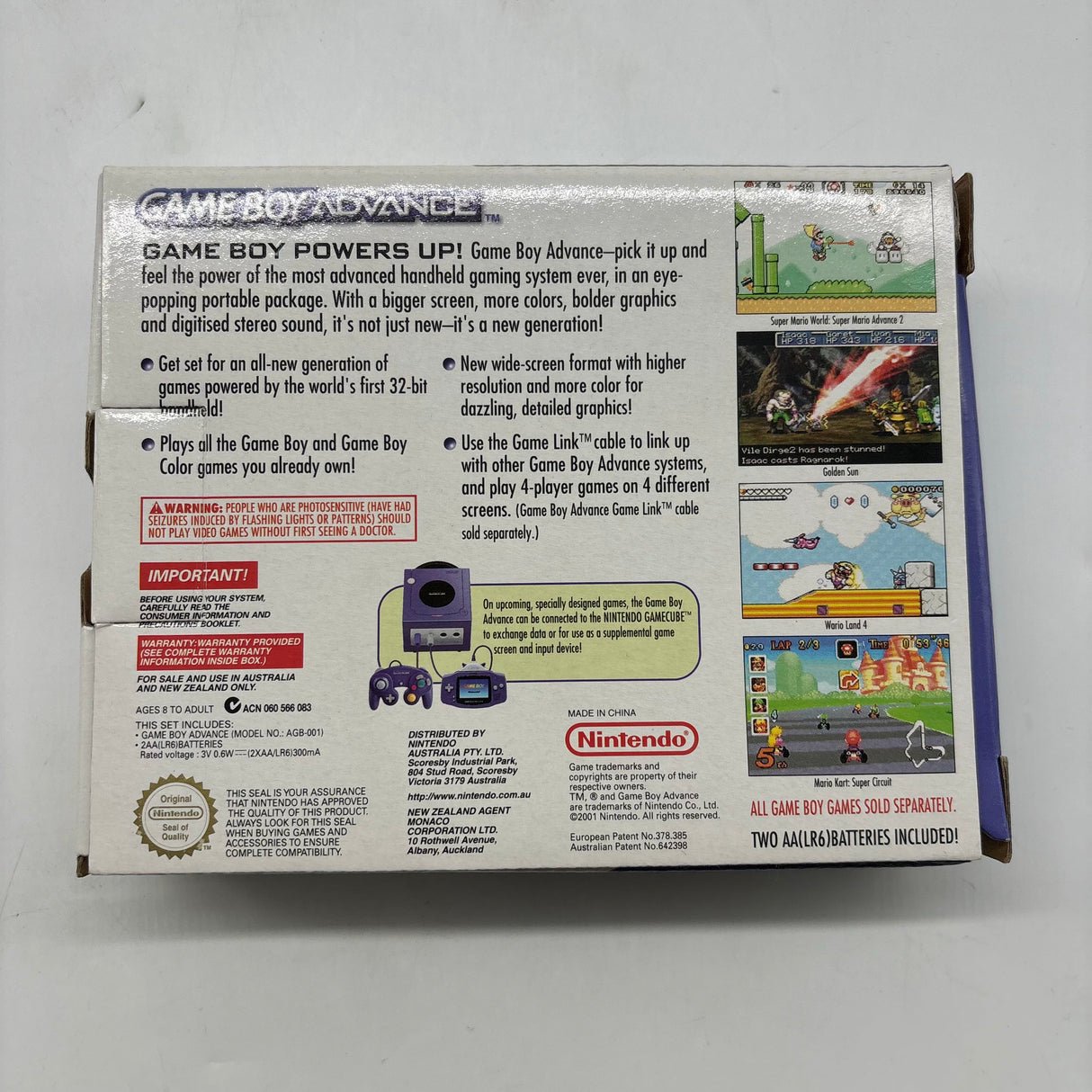 Ripcurl Nintendo Game Boy Advance Limited Edition Boxed Complete