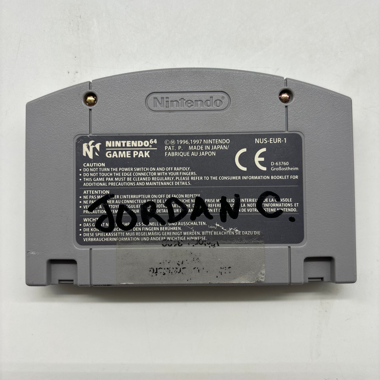 Mario Kart 64 NIntendo 64 Game Cartridge Only PAL