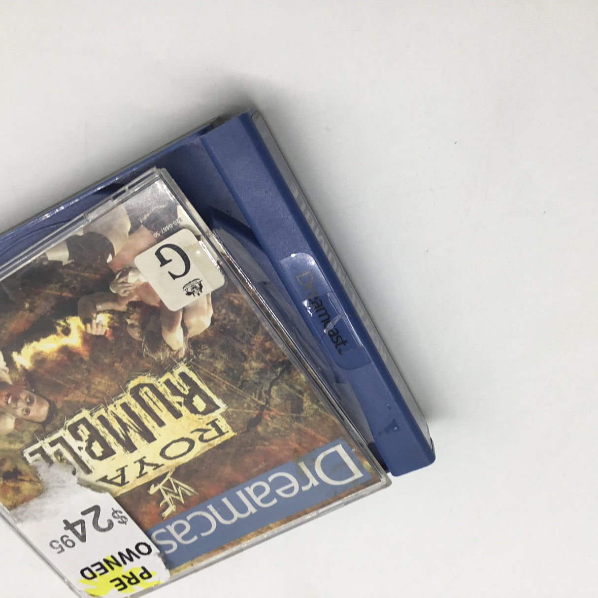 WWF Royal Rumble SEGA Dreamcast Game + Manual