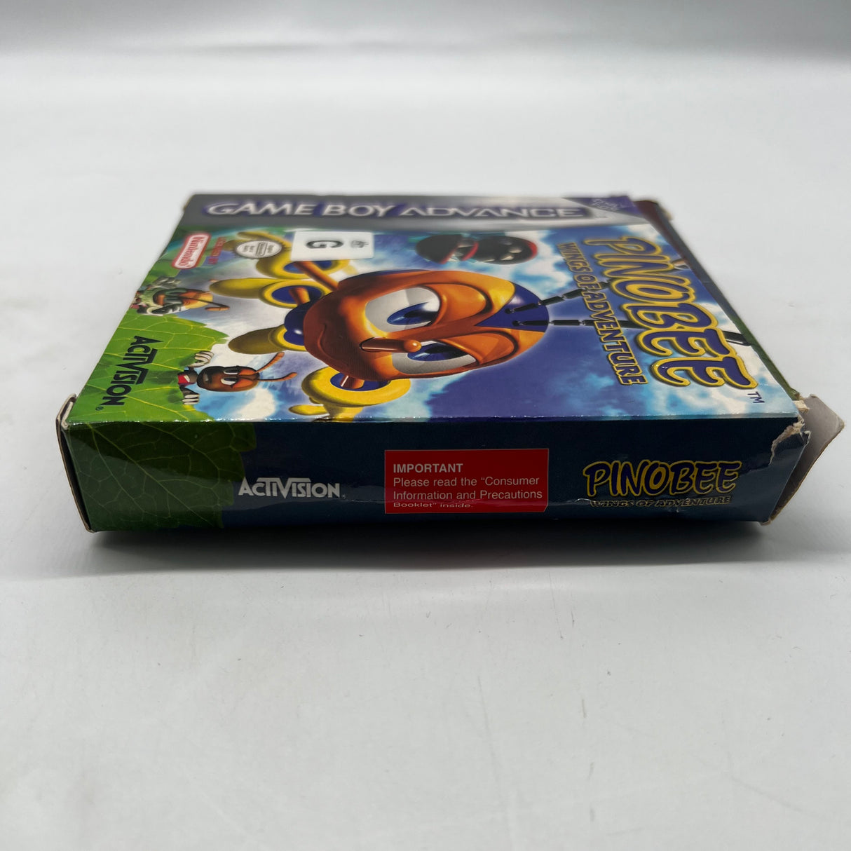 Pinobee Wings Of Adventure Nintendo Game Boy Advance Game Boxed Complete