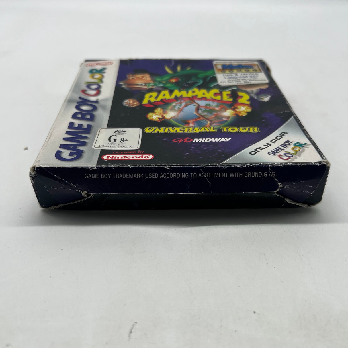 Rampage 2 Universal Tour Game Boy Color Game Boxed Complete PAL