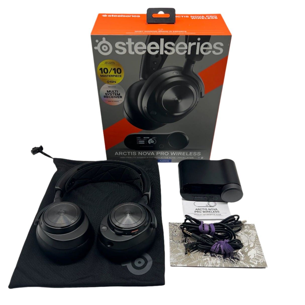 SteelSeries Arctis Nova Pro Wireless Gaming Headset PS4 PS5 PC Headphones Boxed