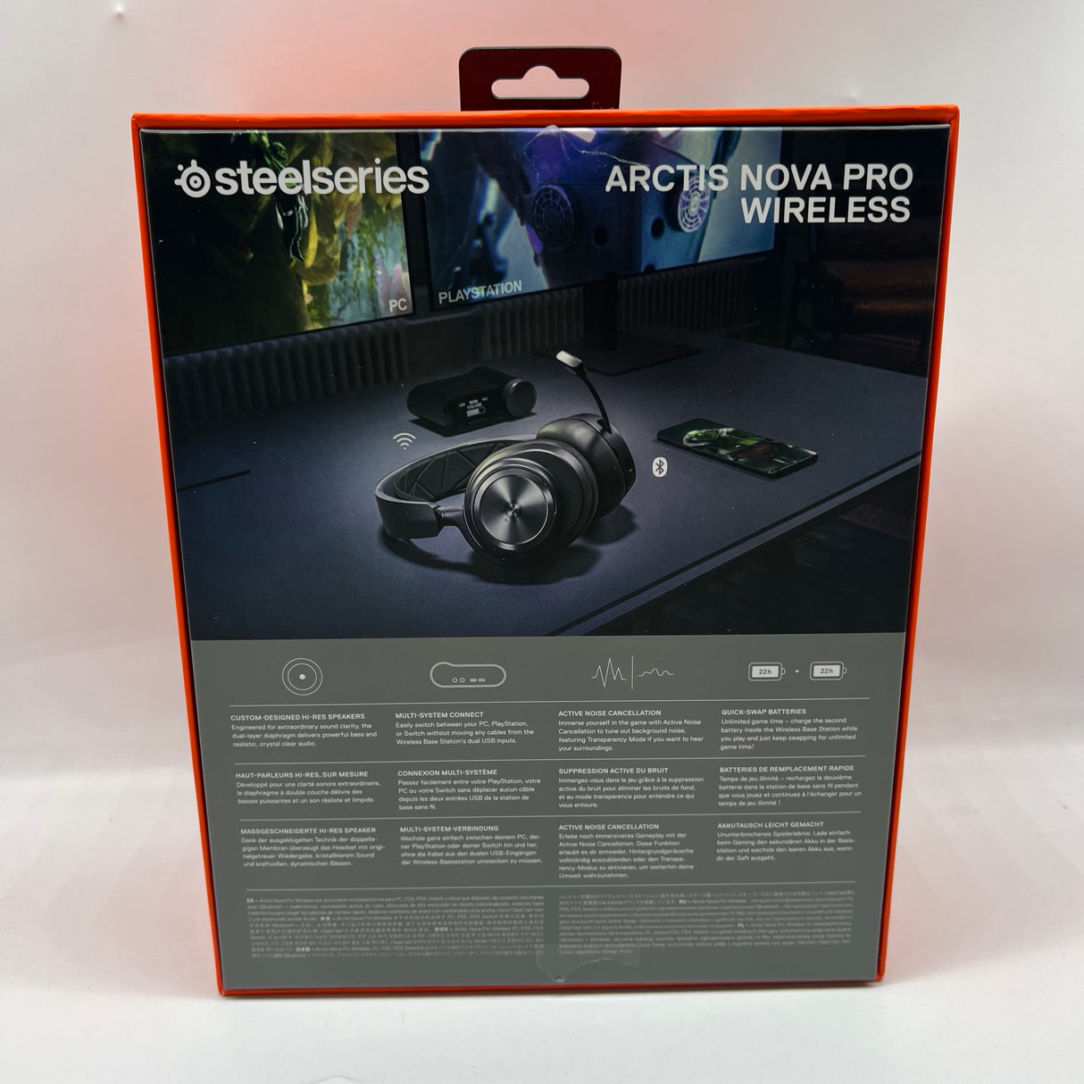 SteelSeries Arctis Nova Pro Wireless Gaming Headset PS4 PS5 PC Headphones Boxed