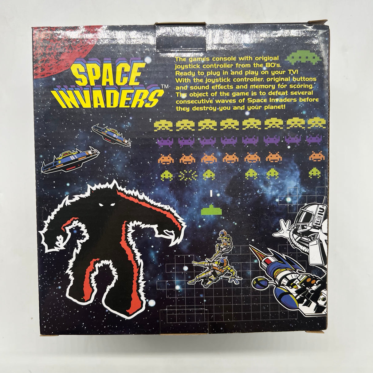 Space Invaders Plug and Play MSI TV Entertainment System