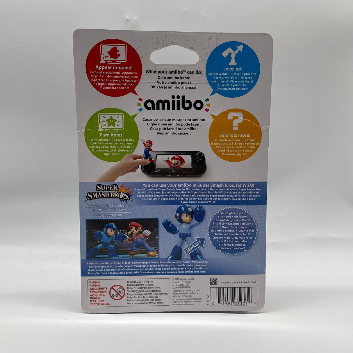 Amiibo No. 27 MEGA MAN Super Smash Bros. Ultimate Collection