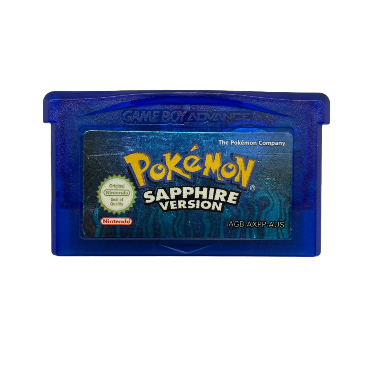 Pokemon Sapphire Version Nintendo Gameboy Advance GBA Game Cartridge New Save Battery