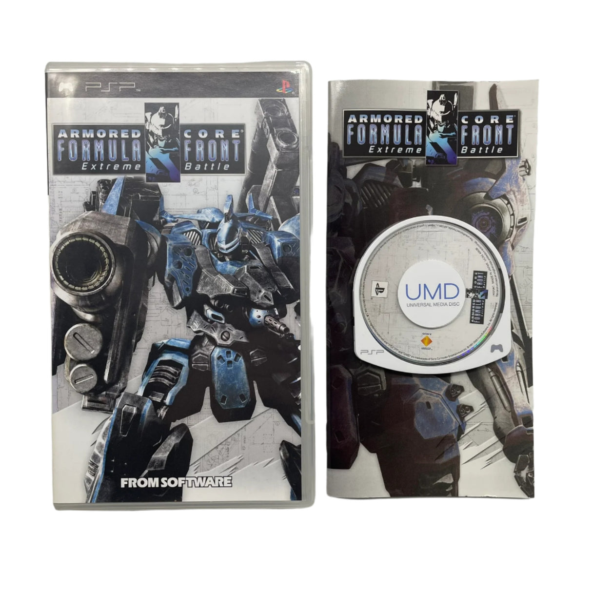 Armored Core Formula Front Extreme Battle PSP PlayStation Game + Manual