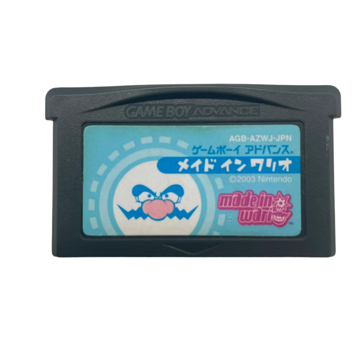 WarioWare Made in Wario Nintendo Game Boy Advance GBA Japanese Cartridge