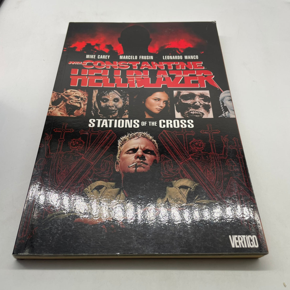 John Constantine Hellblazer Stations of the Cross Paperback Novel Book
