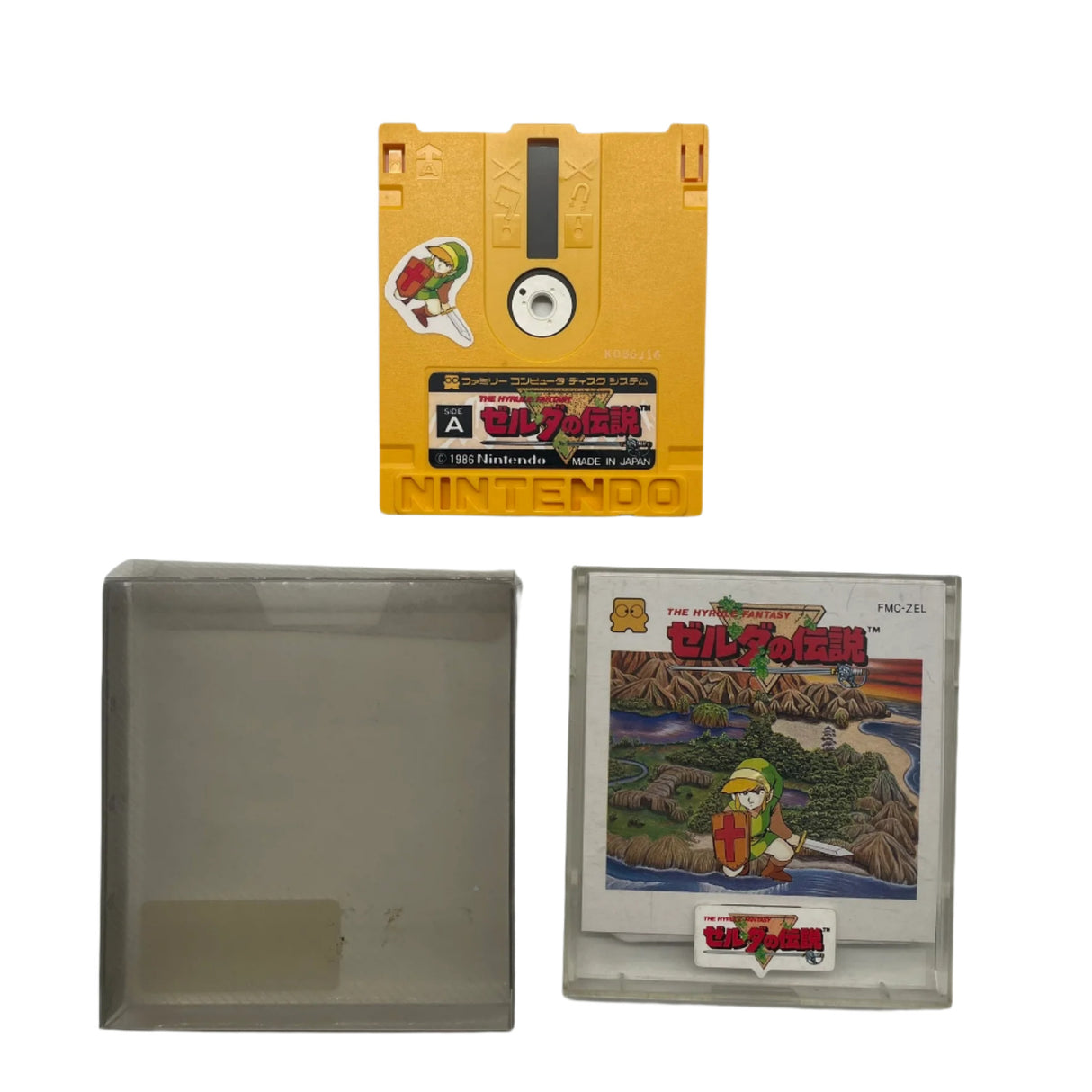 The Legend of Zelda The Hyrule Fantasy Nintendo Famicom Disk System Game Japanese