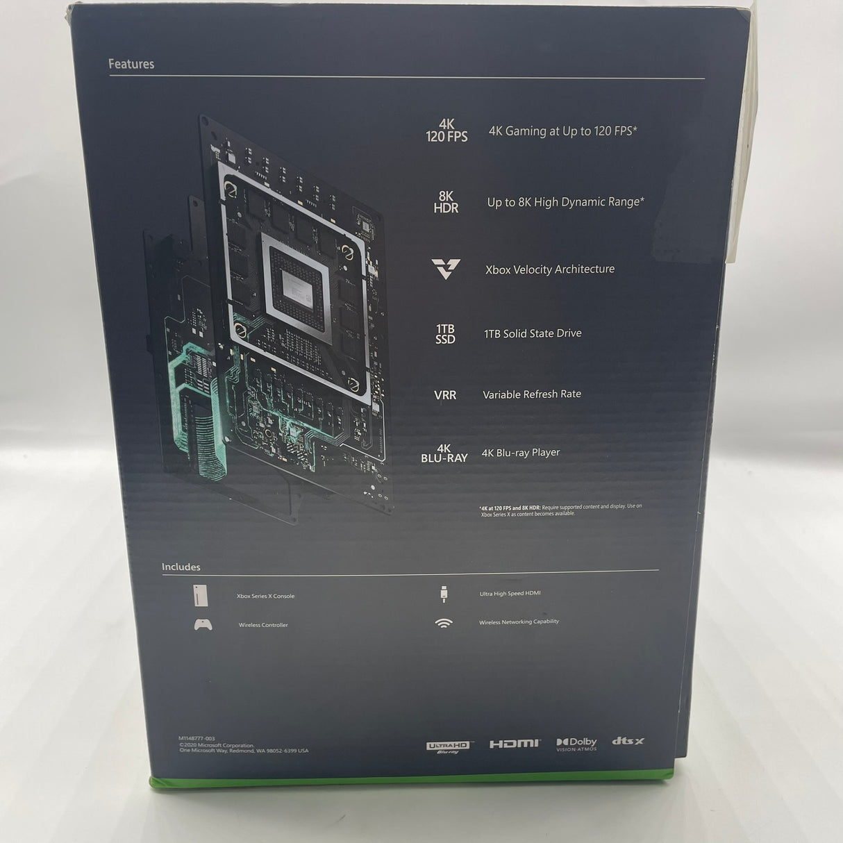 Xbox Series X Console 1TB Boxed with Controller and Cables