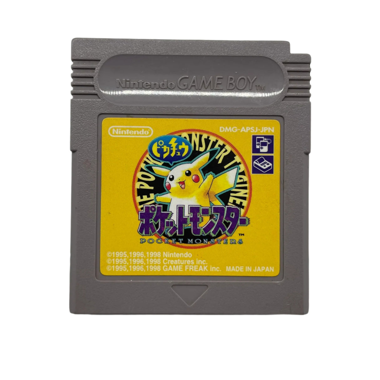 Pokemon Pocket Monsters Yellow Version Nintendo Game Boy Game Cartridge Only Japanese