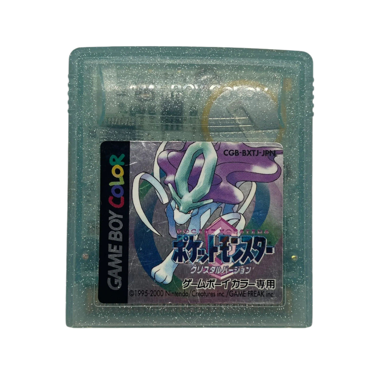 Pokemon Pocket Monsters Crystal Version Japanese Game Boy Color Game Cartridge Only