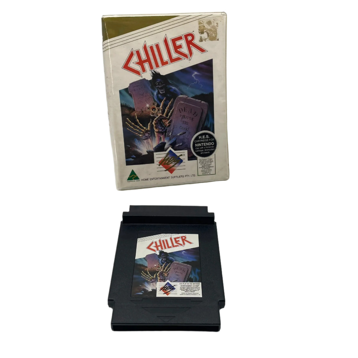 Chiller HES NES Nintendo Entertainment System Game Cartridge