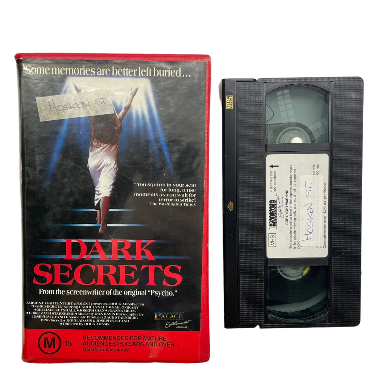 Dark Secrets VHS Cassette Tape